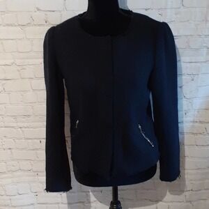 NWT GAP wool navy jacket, sz 4 $88.00